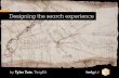 Tate Tyler - Designing the Search Experience