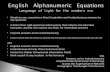 English Alphabet: Modern Language of Light