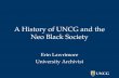 Neo Black Society History Presentation