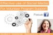 Social Media for Nonprofit Volunteer Recruitment