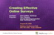 Creating Effective Online Surveys