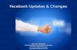 Facebook updates and changes