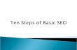 The Ten Steps Of Seo