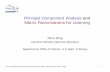 Principal component analysis and matrix factorizations for learning (part 1)   ding - icml 2005 tutorial - 2005