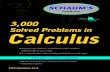 3 000 solved problems in calculus   schaum's