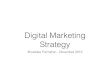 Digital Marketing Strategy - Canvas for Bruxelles formation training