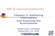 Top Ten Learning questions for Chapter 3