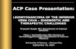 ACP Case Presentation: LEIOMYOSARCOMA OF THE INFERIOR VENA ...