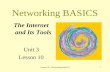Chapter16  - the internet and its tools