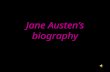 Jane Austen’S Biography