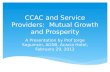 Ccac and service providers v2