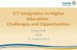 ICT Integration in Higher Education in Africa - Challenges and Opportunities