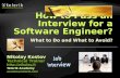 How to Pass an Interview for Software Engineer