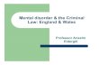 Mental disorder and the criminal law   england and wales