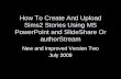 How To Use PowerPoint and SlideShare To Upload Your Sims 2 Stories Ver2
