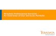Teradata Professional Services Overview