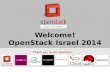 Welcome Note, OpenStack Israel Committee