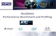AcuSolve Optimizations for Scale   - Hpc advisory council