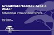Grondwatertoolbox Acacia Water Netwerkdag vergunningverleners Jouke Velstra Jacob Oosterwijk.