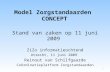 Model Zorgstandaarden CONCEPT Stand van zaken op 11 juni 2009 ZiZo informatieochtend Utrecht, 11 juni 2009 Reinout van Schilfgaarde Coördinatieplatform.