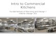 Intro to commercial kitchen design