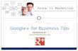 Google+ for Business 101