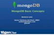 A Morning with MongoDB Barcelona: MongoDB Basic Concepts