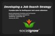 Developing your job search strategy