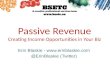 Creating Passive Revenue in Your Business