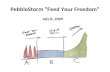 PebbleStorm "Feed Your Freedom" Program 070809
