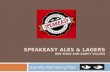 Speakeasy Brewing Presentation - MBA Class