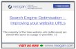 Search Engine Optimisation – Improving your website URLs