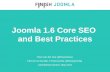 Joomla 1.6 Core SEO and Best Practices