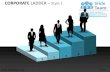 Business corporate ladder style design 1 powerpoint presentation slides.