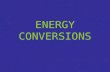 Energy Conversions