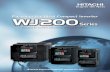 Hitachi WJ200 Series Variable Frequency Drive - Brochure