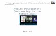 Mobile Development Outsourcing in the Netherlands