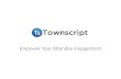 Townscript Conference Solution
