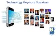 Technology Keynote Speakers