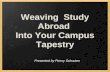 Weaving Study Abroad Into Your Campus Tapestry