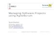 Managing Software Projects Using Agile/Scrum