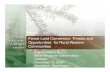 Forest Land Conversion: Threats and Opportunities for Rural Western Communities