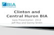 2013 Clinton Central Huron BIA Presentation - Community and Volunteer Engagement