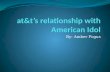 At&T’S Relationship With American Idol