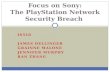 Risk presentation Sony 2012 The PlayStation Network Security Breach