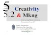 Marketing and Creativity-7 marketingPlanNOW