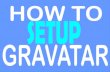 How to setup gravatar