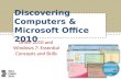 Discovering Computers & Microsoft Office 2010