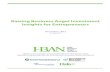 HBAN - Raising Business Angel Investment Insights for Entrepreneurs