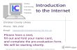 Intro To Internet
